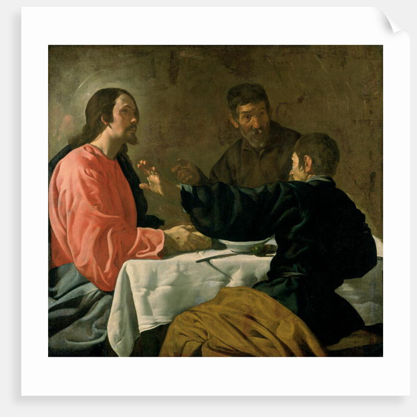 Supper at Emmaus, 1622-23 by Diego Rodriguez de Silva y Velazquez