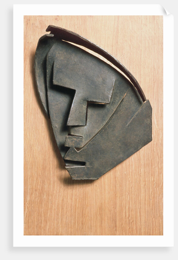 Mask of outline of Little Montserrat by Julio Gonzalez