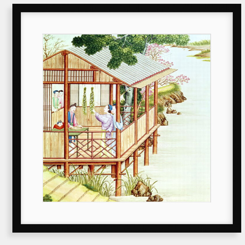 Women doing domestic work by School Chinese