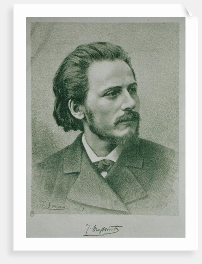 Jules Emile Massenet by Ernesto Fontana