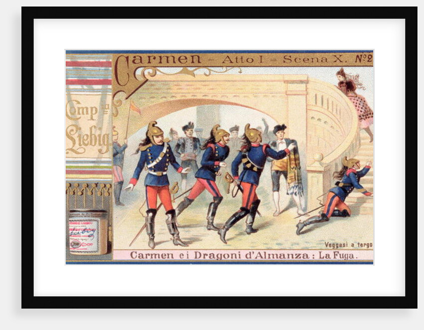 Decoration for Act I, Scene i of 'Carmen' by Georges Bizet by School Italian