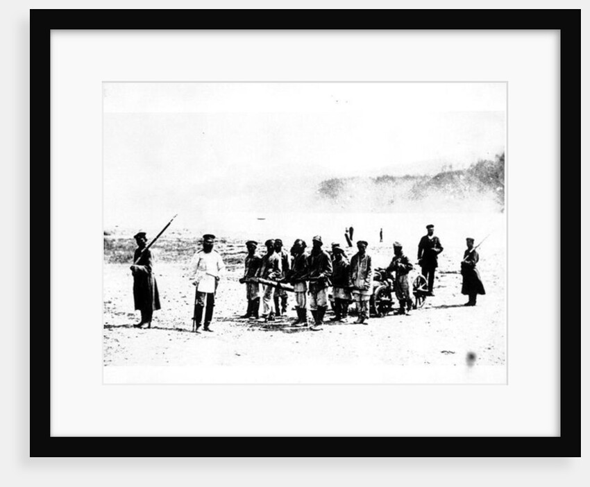 Prisoners in Siberia, 1897 by Russian Photographer