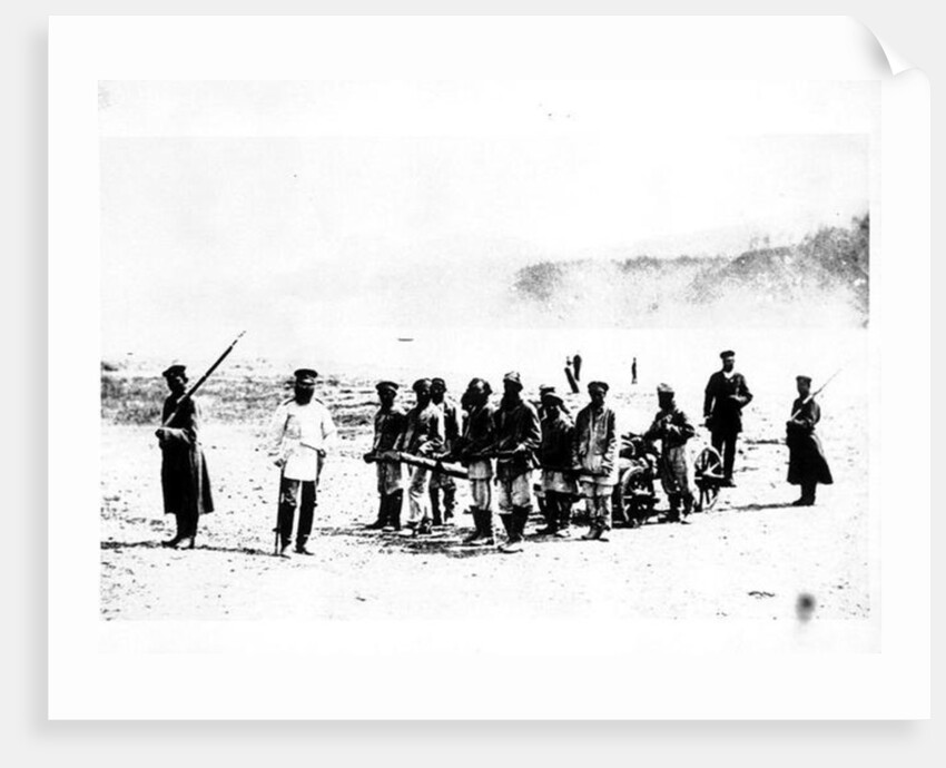 Prisoners in Siberia, 1897 by Russian Photographer