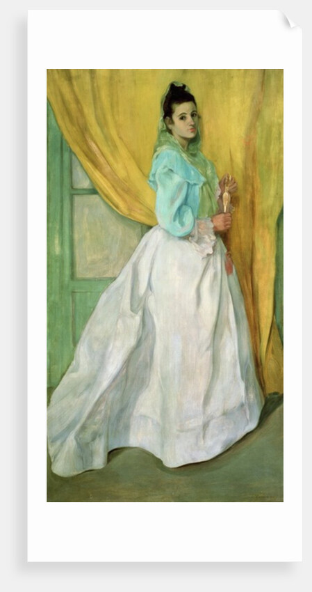 Lady of Alcala de Guadaira, 1896 by Ignacio Zuloaga y Zabaleta