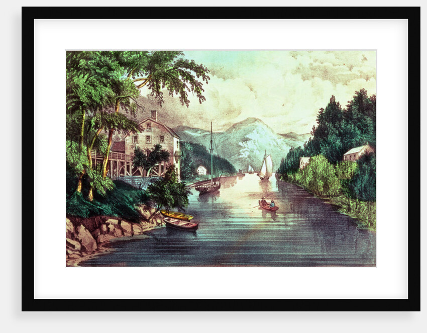 View on Montgomery Creek by N. and Ives J.M. Currier