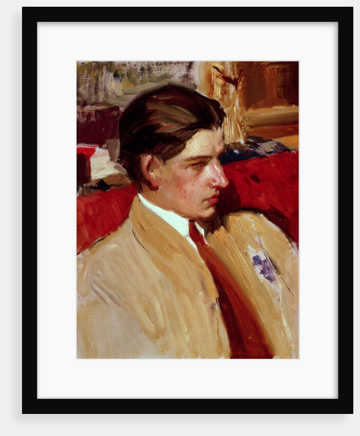 Self portrait in profile by Joaquin Sorolla y Bastida