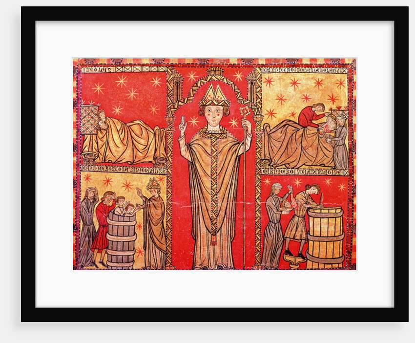 St. Nicholas of Bari by Spanish School