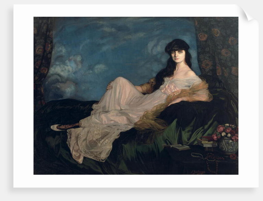 Portrait of the Comtesse de Noailles 1913 by Ignacio Zuloaga y Zabaleta