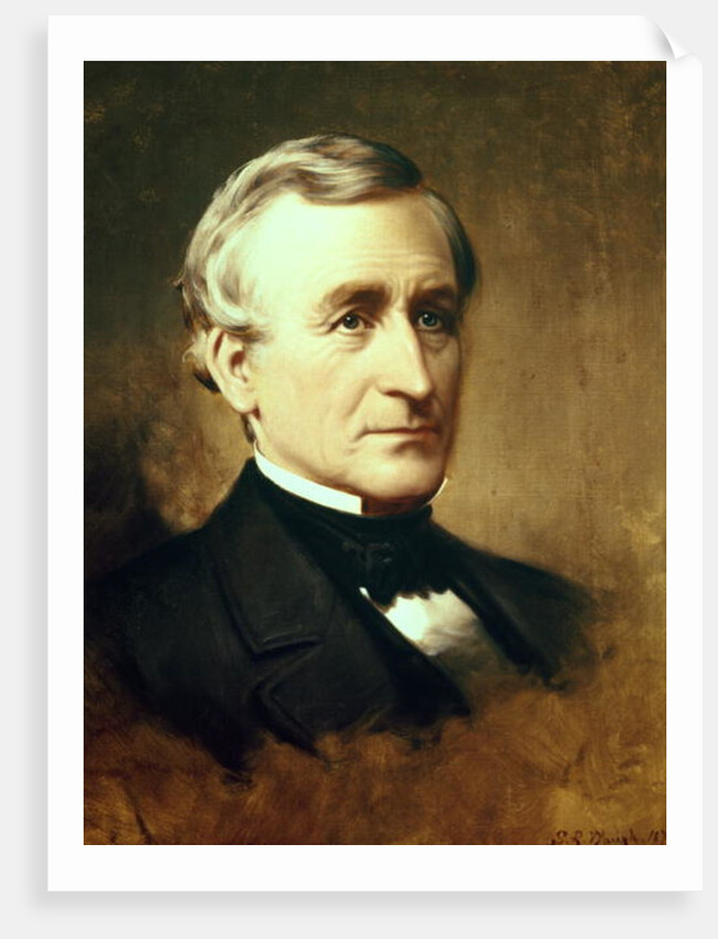 Portrait of Charles Wilkes 1870 by Samuel Bell Waugh