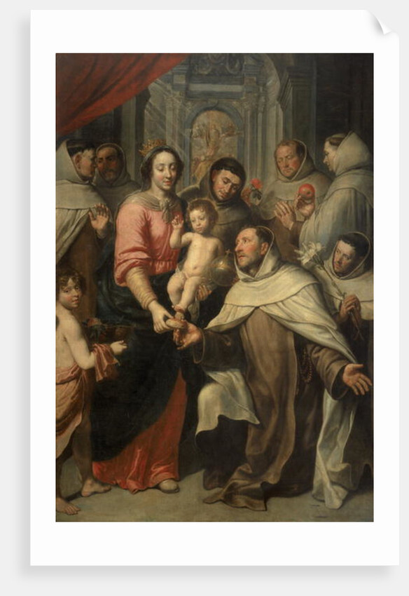 The Virgin of the Carmelites by Peter van Lint
