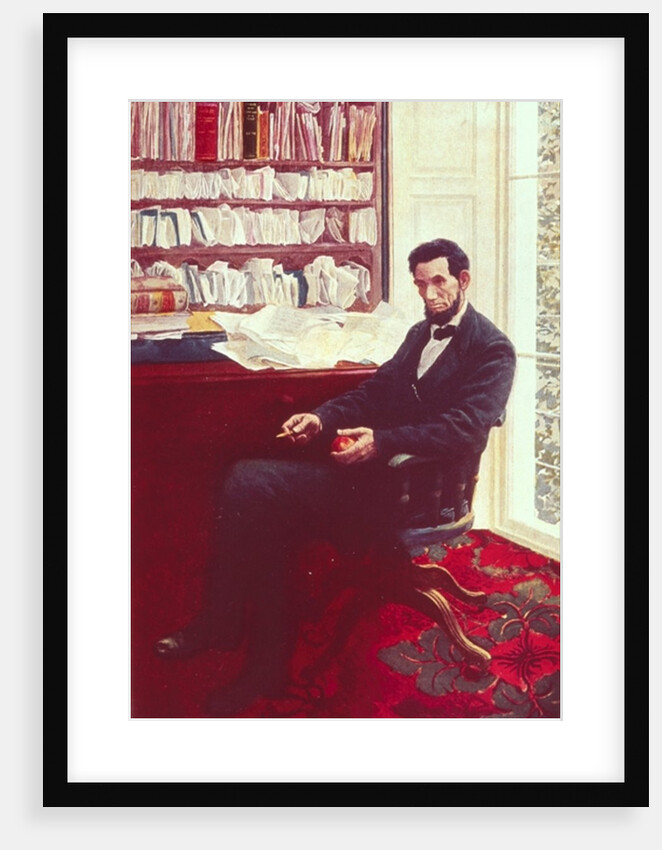 Portrait of Abraham Lincoln by Howard Pyle
