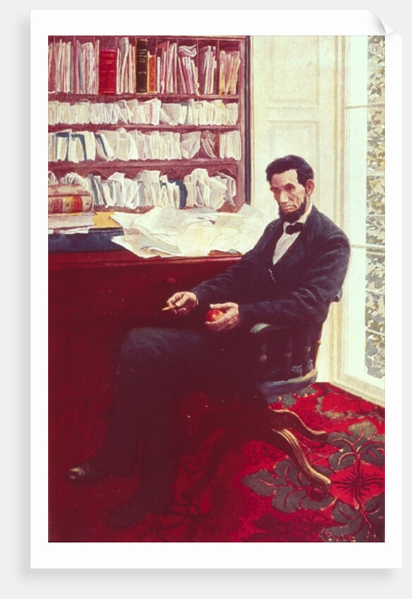 Portrait of Abraham Lincoln by Howard Pyle