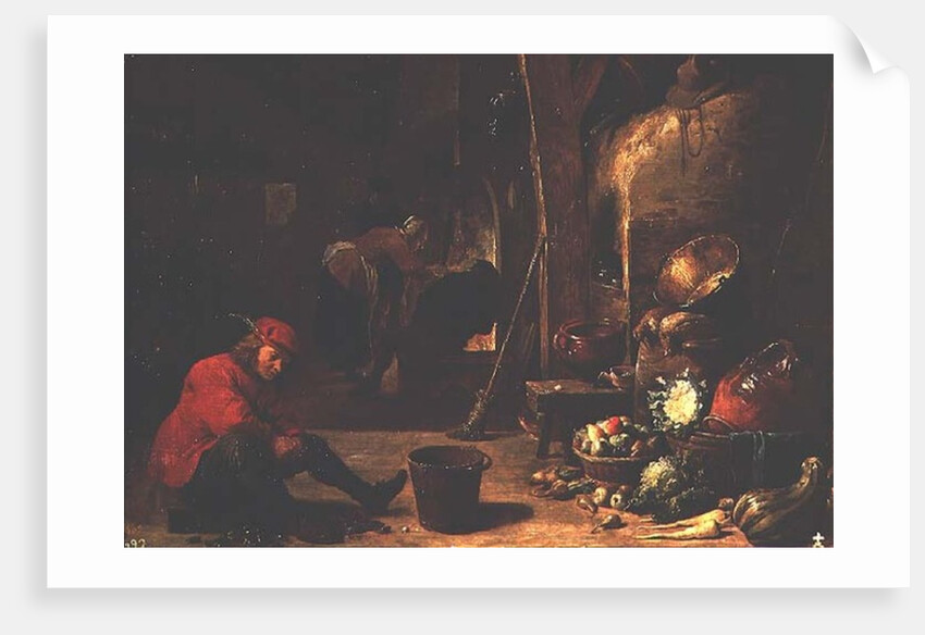 The Kitchen by David the Younger Teniers