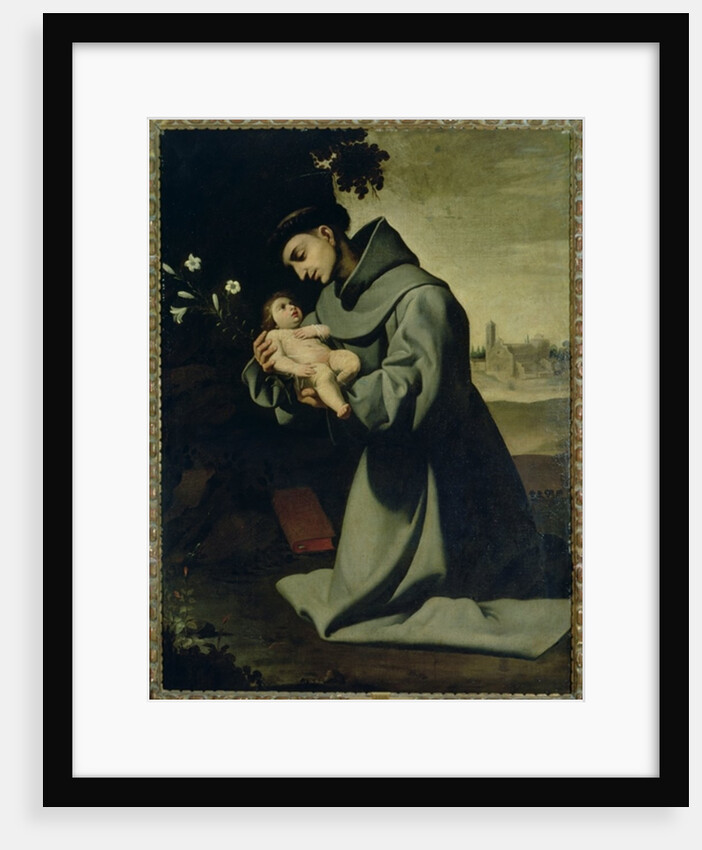 St. Anthony of Padua by Francisco de Zurbaran