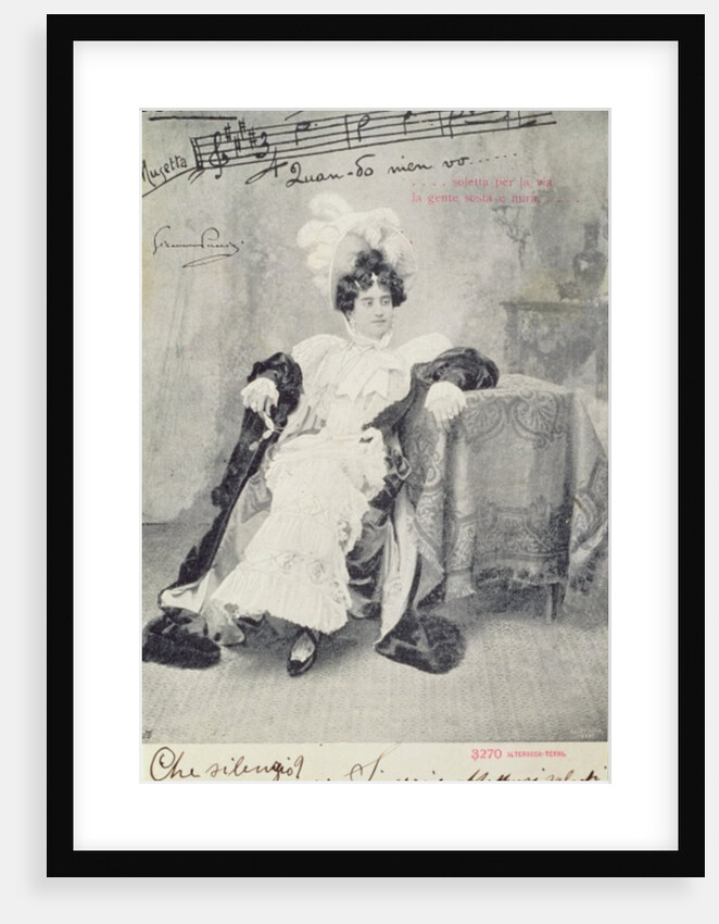 Scene from Act II of the opera La Boheme by Anonymous