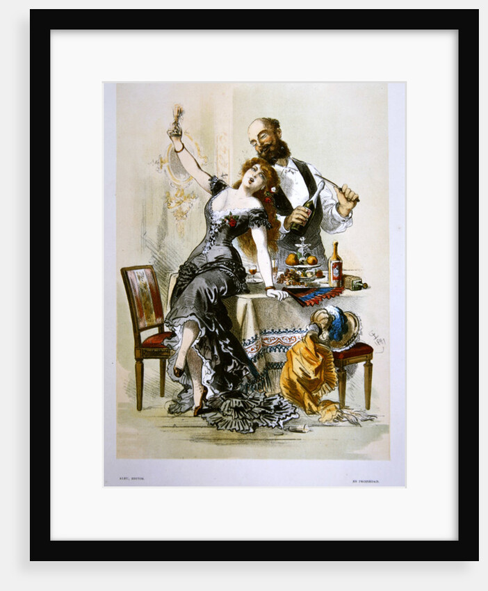 The Story of a Woman: The Jack of Cups, 1881 by Eusebio Planas