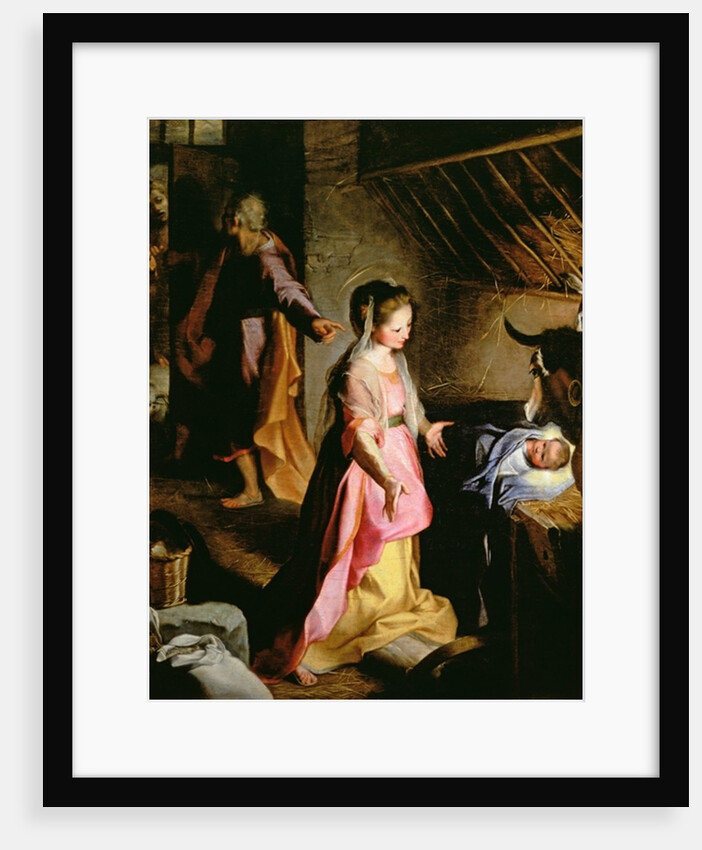 The Adoration of the Child, 1597 by Federico Fiori Barocci or Baroccio