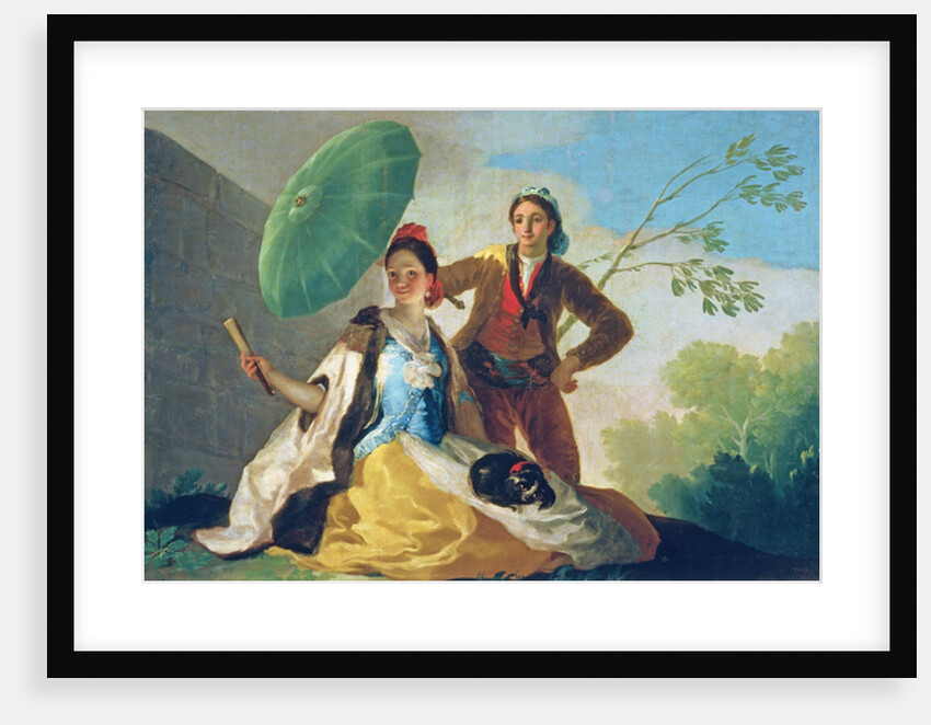 The Parasol, 1777 by Francisco Jose de Goya y Lucientes