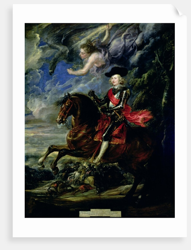 The Cardinal Infante Ferdinand at the Battle of Nordlingen, c.1634 by Peter Paul Rubens