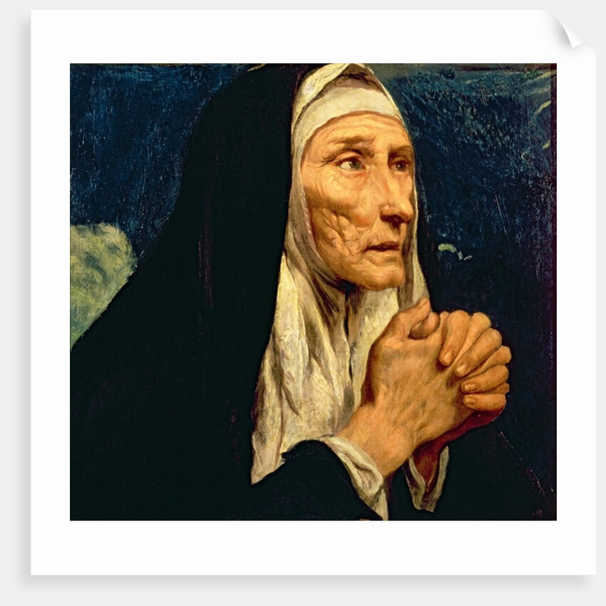 St. Monica by Luis Tristan de Escamilla