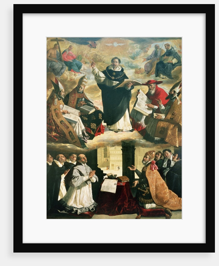 The Apotheosis of St. Thomas Aquinas, 1631 by Francisco de Zurbaran