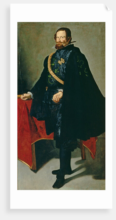 Don Gaspar de Guzman Count-Duke de Olivares by Diego Rodriguez de Silva y Velazquez