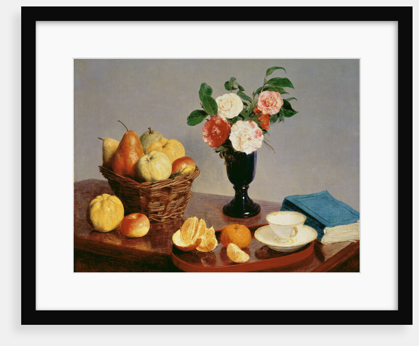 Still Life, 1866 by Ignace Henri Jean Fantin-Latour