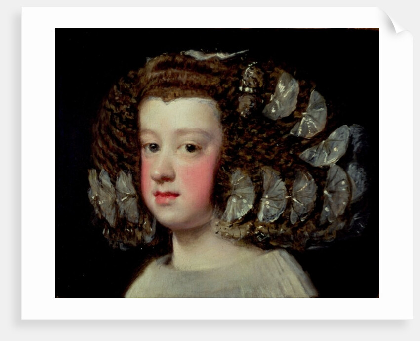 Maria Teresa, Infanta of Spain, c.1651-4 by Diego Rodriguez de Silva y Velazquez