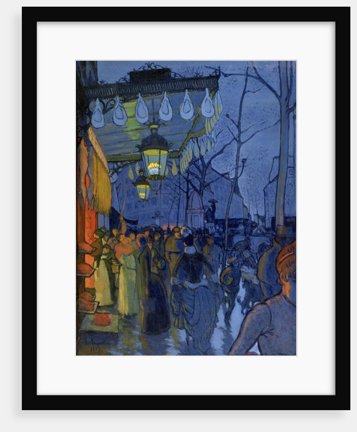 Street Scene, at Five in the Afternoon, 1887 by Louis Anquetin