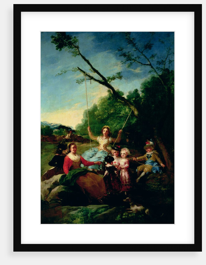 The Swing by Francisco Jose de Goya y Lucientes