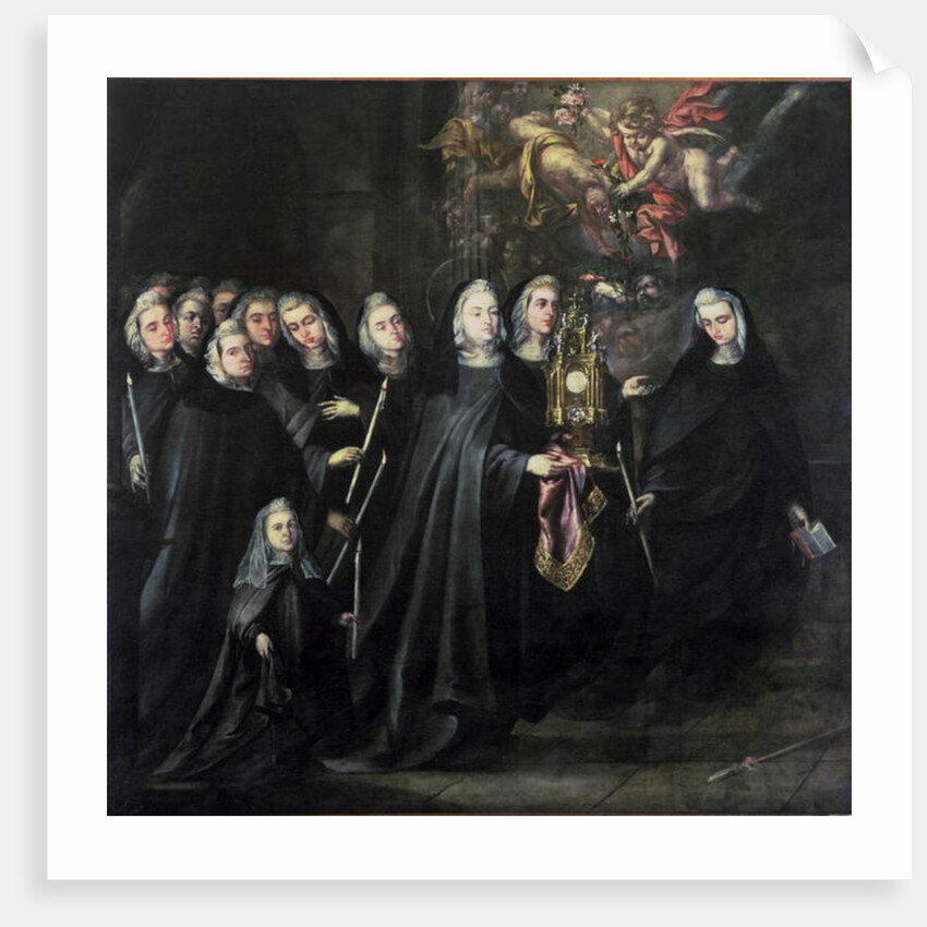 Procession of St. Clare with the Eucharist by Juan de Valdes Leal