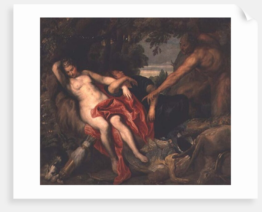 Diana and Endymion discovered by a Satyr, 1622-27 by Anthony van Dyck