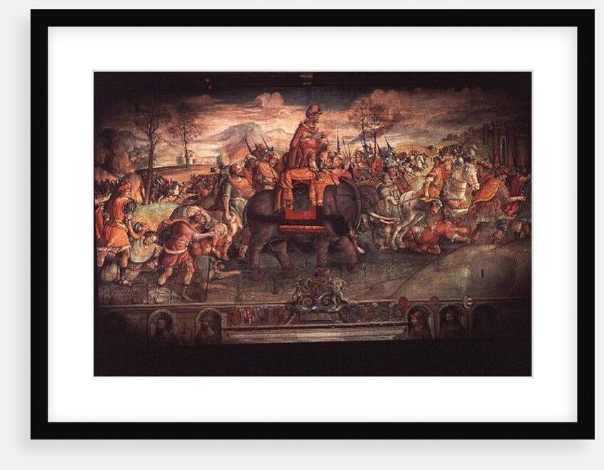Hannibal Crossing the Alps by Jacopo Ripanda