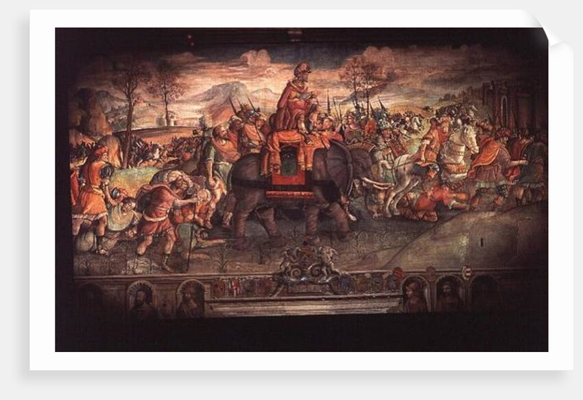 Hannibal Crossing the Alps by Jacopo Ripanda
