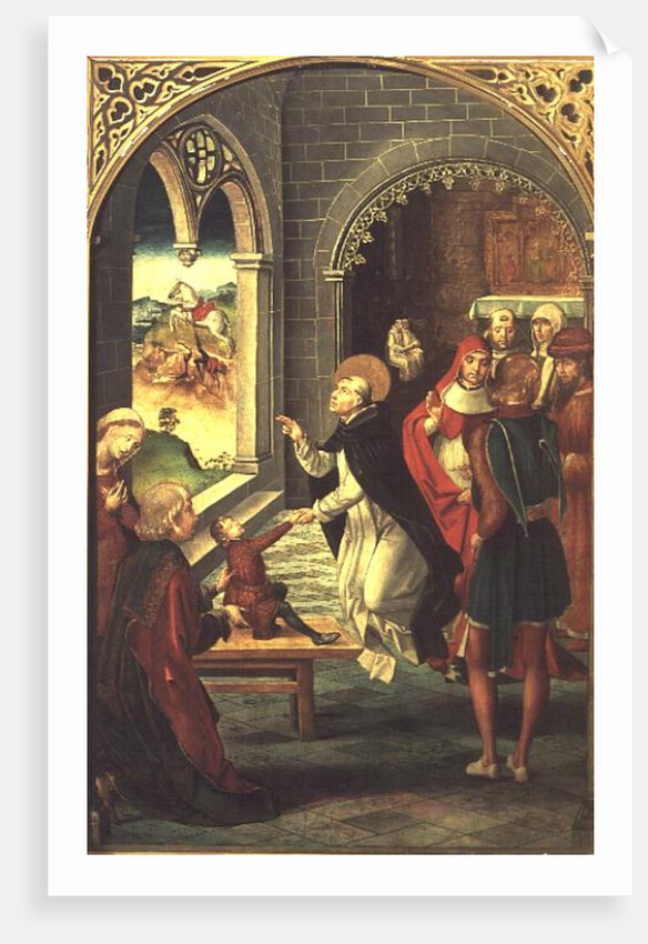St. Dominic Resurrects a Young Boy by Pedro Berruguete