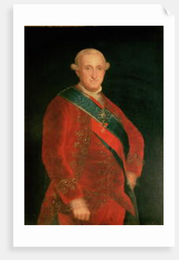 Charles IV by Francisco Jose de Goya y Lucientes