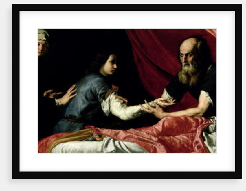 Isaac Blessing Jacob, 1637 by Jusepe de Ribera