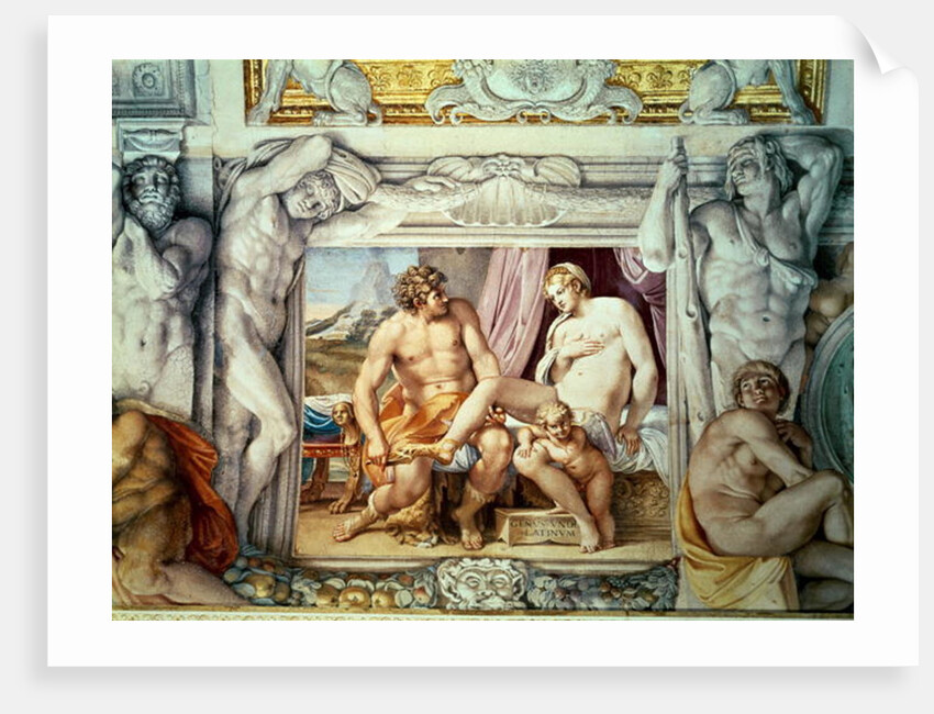 Venus and Anchises by Annibale Carracci
