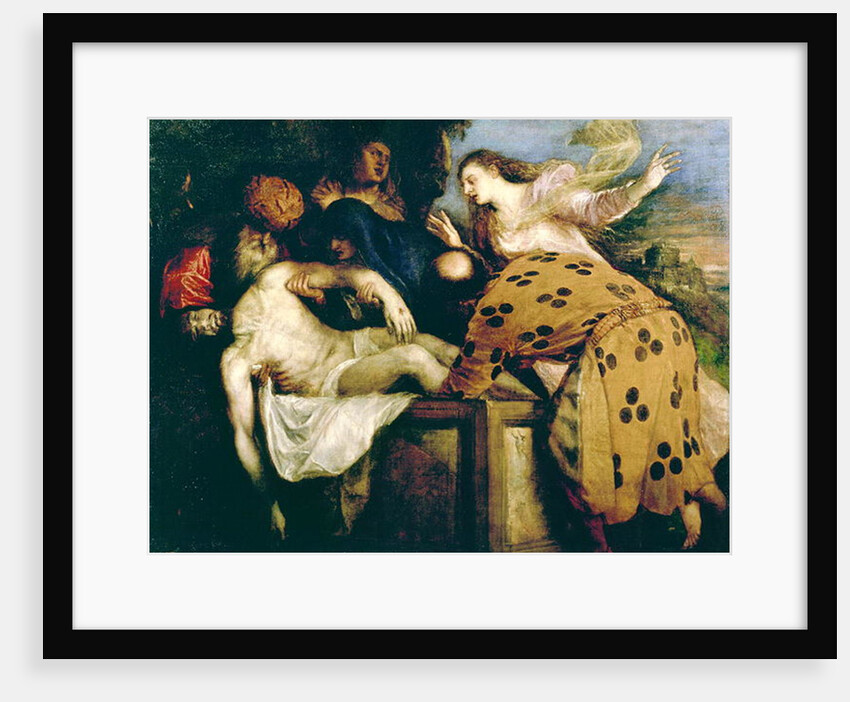 The Entombment of Christ by Titian