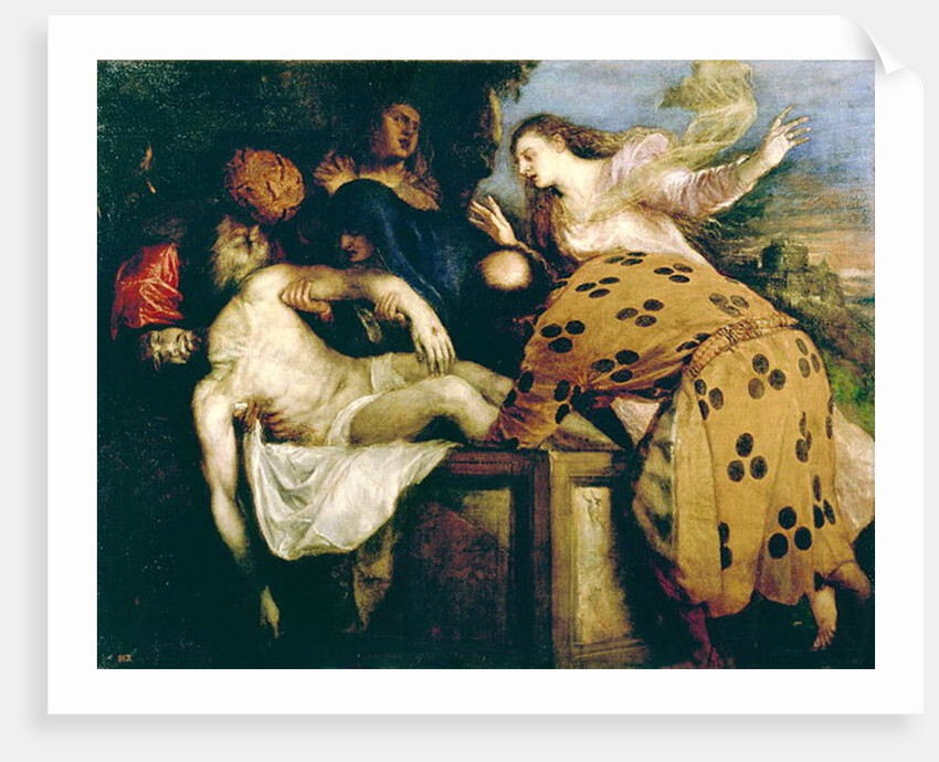 The Entombment of Christ by Titian