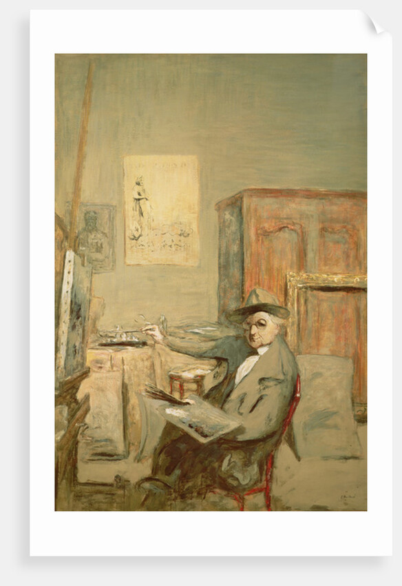 Memory of a visit at Forain’s house, 1925 by Edouard Vuillard