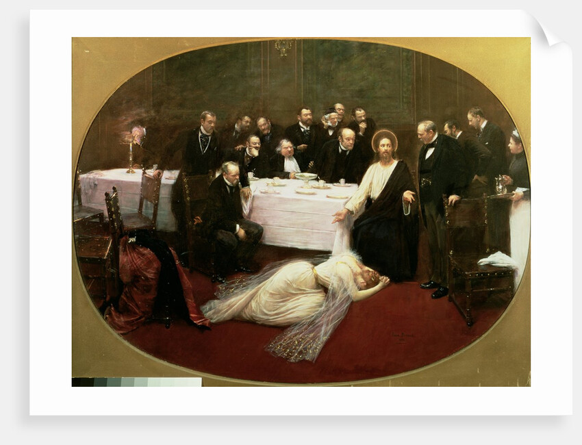 St. Mary Magdalene in the House of Simon the Pharisee, 1891 by Jean Beraud