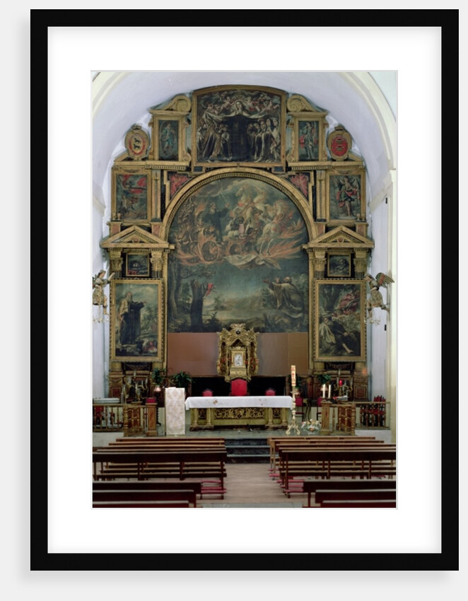 Elijah Altarpiece by Juan de Valdes Leal