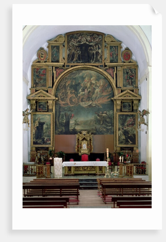 Elijah Altarpiece by Juan de Valdes Leal