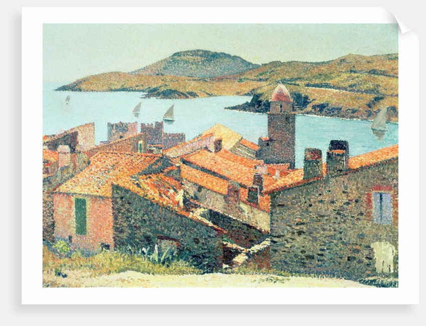 Red Roofs at Collioure by Henri Jean Guillaume Martin