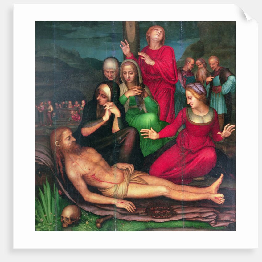 The Dead Christ, 16th century by Fernando Yanez de Almedina