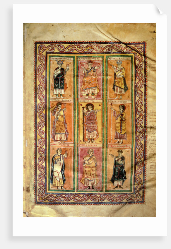 F.142 Saracens, from Abelda's Councilar Codex by Spanish School