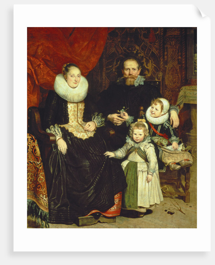 Portrait of the Artist with his Family by Cornelis de Vos