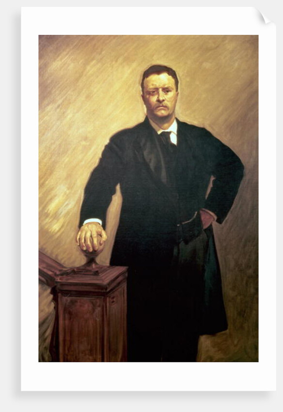 Portrait of Theodore Roosevelt by John Singer Sargent