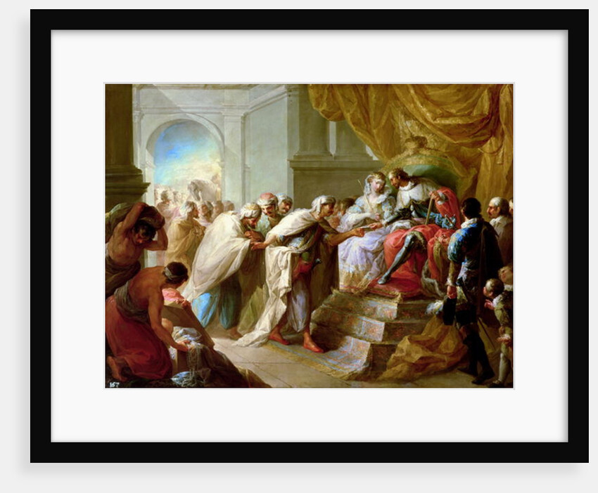 The Catholic King and Queen with an Embassy from the King of Fez by Vicente Lopez y Portana